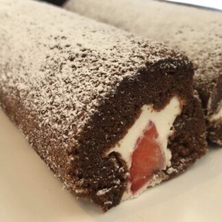 とろけるショコラのびっくりロール　恵方巻仕立て